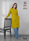 Nivedita Vol 7 By Deeptex Cotton Printed Wholesale Straight Kurtis In India

